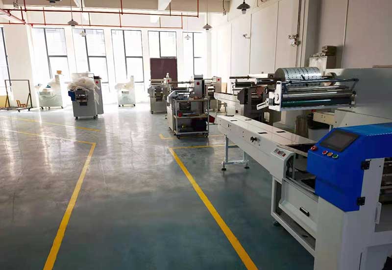 包裝機(jī)生產(chǎn)車間